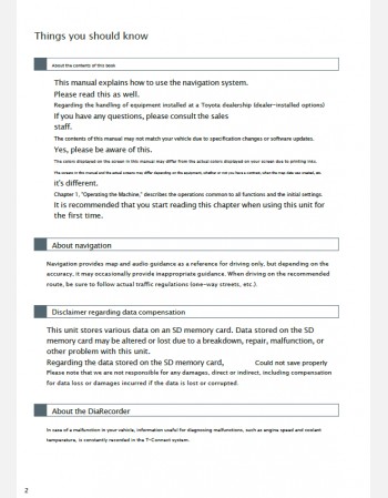 toyota prius 2017-2018 navigation infotainment system manual